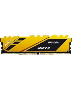 Купить Оперативная память Netac Shadow Yellow 16Gb DDR4 3200MHz (NTSDD4P32SP-16Y) в E-mobi