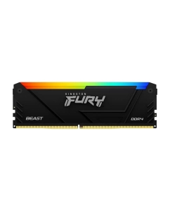 Купить Оперативная память Kingston Fury Beast RGB (KF436C17BB2AK2/16) DDR4 2x8Gb 3600MHz  в E-mobi