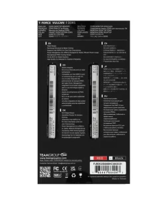 Купить Оперативная память Teamgroup T-Force Vulcan 2x16GB CL38 1,25V Black  в E-mobi