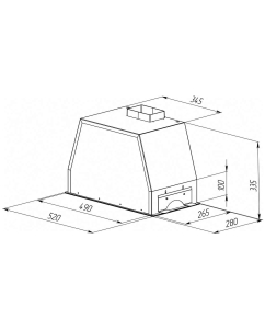 Купить Вытяжка встраиваемая Zigmund &amp; Shtain k0145w белая  в E-mobi