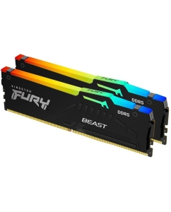 Купить Оперативная память Kingston Fury Beast RGB (KF560C40BBAK2-32) DDR5 2x16Gb 6000MHz в E-mobi