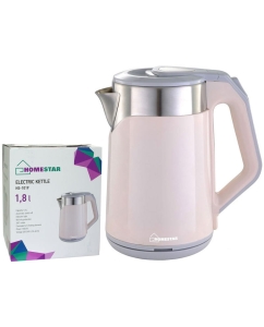 Купить Чайник электрический HomeStar HS-1019 1.8 л розовый  в E-mobi