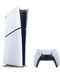 Купить Игровая приставка Sony PlayStation 5 Slim Blue-Ray 1Tb (CFI-2016A) White в E-mobi