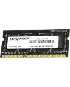 Купить Оперативная память AMD 8Gb DDR-III 1333MHz SO-DIMM (R338G1339S2S-UO) в E-mobi