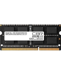 Купить Оперативная память Cbr (CD4-SS16G32M22-01), DDR4 1x16Gb, 3200MHz в E-mobi