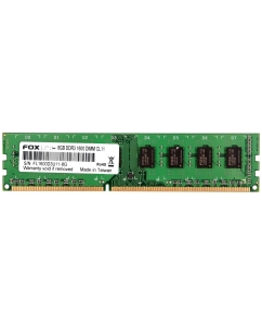Купить Оперативная память NoBrand FL1600D3U11-8G (214026) DDR3 1x8Gb 1600MHz в E-mobi