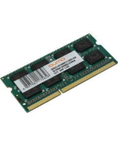 Купить Модуль памяти QUMO SO-DIMM DDR-III 4GB (QUM3S-4G1600K11L) в E-mobi