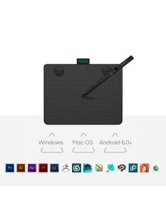 Купить Графический планшет Parblo A640 V2 Black  в E-mobi