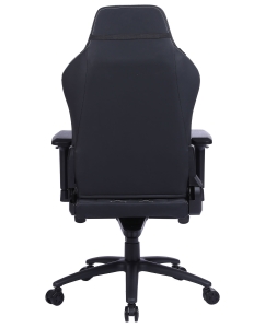 Купить Кресло игровое Cactus CS-CHR-0112BL черный c подголовником. Крестовина металл/пластик  в E-mobi