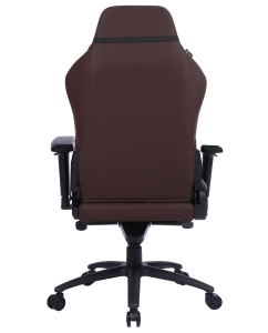 Купить Кресло игровое Cactus CS-CHR-0112BR коричневый с подголовником. крестовина металл/пластик  в E-mobi