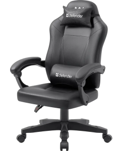 Купить Кресло игровое DEFENDER Master, черный  в E-mobi