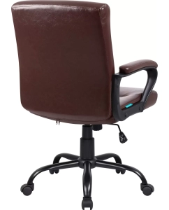 Купить Офисное кресло Defender Madrid коричневый,PU,3класс  в E-mobi