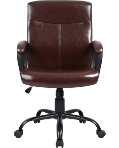 Купить Офисное кресло Defender Madrid коричневый,PU,3класс  в E-mobi