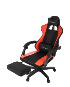 Купить Кресло игровое Zombie Rudger черный/красный  в E-mobi