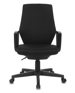 Купить Кресло БЮРОКРАТ CH-545, на колесиках, ткань, черный [ch-545/418-black]  в E-mobi