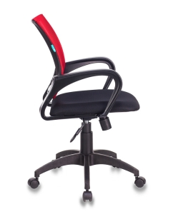 Купить Компьютерное кресло Бюрократ CH-695N/R/TW-11, черный/красный  в E-mobi