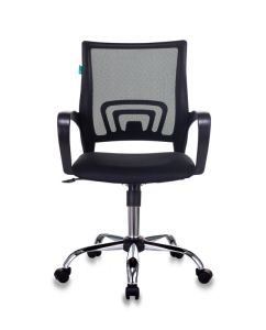 Купить Компьютерное кресло Бюрократ CH-695N/SL/BLACK, черный/серебристый  в E-mobi