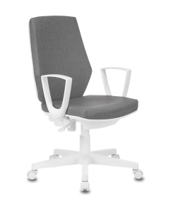 Купить Кресло БЮРОКРАТ CH-W545, на колесиках, ткань, серый [ch-w545/grafit] в E-mobi