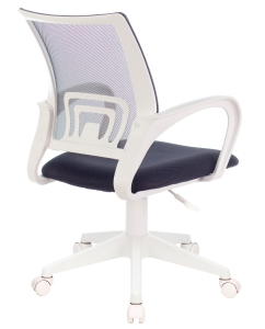 Купить Кресло БЮРОКРАТ CH-W695NLT, на колесиках, сетка/ткань, темно-серый [ch-w695nlt/dg/tw-12]  в E-mobi