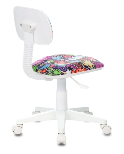 Купить Кресло детское Бюрократ CH-W201NX, обивка: ткань, цвет: мультиколор  в E-mobi