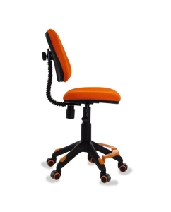 Купить Кресло детское Бюрократ KD-4-F/TW-96-1 оранжевый  в E-mobi