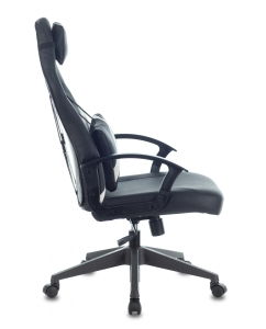 Купить Кресло игровое ZOMBIE ZOMBIE DRIVER черный/белый  в E-mobi