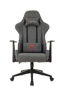Купить Кресло игровое Бюрократ Zombie Neo 3C1 с подголовником, серый  в E-mobi