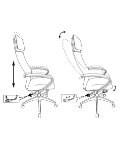 Купить Компьютерное кресло Бюрократ CH-608/BLACK  в E-mobi