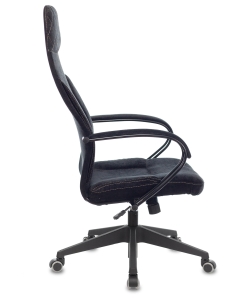 Купить Кресло руководителя Бюрократ CH-608Fabric черный Light-20 крестовина пластик  в E-mobi