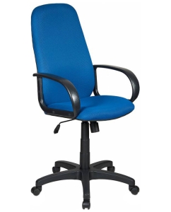 Купить Кресло руководителя Бюрократ CH-808AXSN/TW-10, синий  в E-mobi
