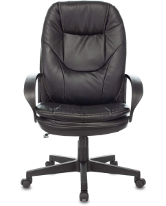 Купить Кресло руководителя Бюрократ CH-868LT/#B черный искусственная кожа  в E-mobi