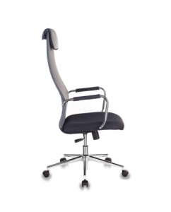 Купить Компьютерное кресло Бюрократ 1140273 KB-9N/DG/TW-12 70х71х132,5 см, черный/серый  в E-mobi