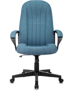 Купить Кресло руководителя Бюрократ T-898/415-BLUE синий, ткань, крестовина пластик  в E-mobi
