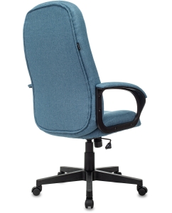 Купить Кресло руководителя Бюрократ T-898/415-BLUE синий, ткань, крестовина пластик  в E-mobi