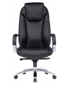 Купить Кресло руководителя Бюрократ T-9923SL/BLACK, черный/серебристый  в E-mobi