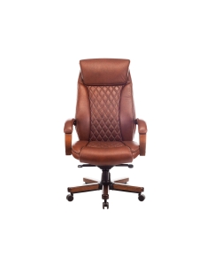 Купить Кресло руководителя БЮРОКРАТ T-9924WALNUT, светло-коричневый [t-9924walnut/chok]  в E-mobi