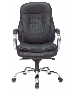 Купить Кресло руководителя БЮРОКРАТ T-9950, черный [t-9950/black-pu]  в E-mobi