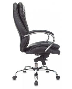 Купить Кресло руководителя БЮРОКРАТ T-9950, черный [t-9950/black-pu]  в E-mobi