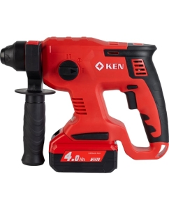 Купить Перфоратор KEN BL2120-40C (20V 4.0AhВ) с регулировкой оборотов, 3-22 мм, 0-1400об/мин 115.413.9405  в E-mobi