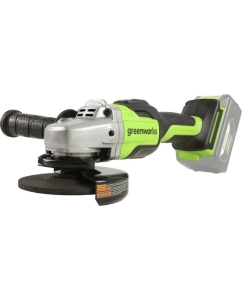 Купить Аккумуляторная угловая шлифовальная машина Greenworks GD24AG 3200207  в E-mobi