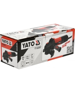 Купить Углошлифовальная машина YATO 850 Вт, 125 мм YT-82097  в E-mobi