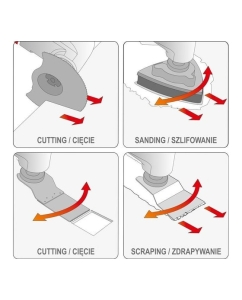 Купить Аккумуляторный многофункциональный инструмент YATO 18 В YT-82818  в E-mobi