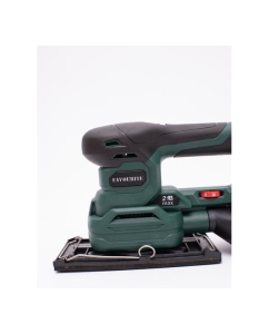 Купить Плоскошлифовальная аккумуляторная машина FAVOURITE Li-ion, 21 В, 2/4/6 Ач, 6000-12000 об/мин, 12000-24000 кол/мин, 1,5 мм, 3 сменные подошвы (круг, прямоугольник, дельта), One battery system OBS 21 OS SET  в E-mobi