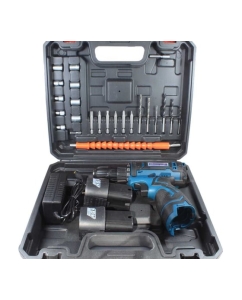 Купить Аккумуляторная дрель-шуруповерт AktiTool cd16g set 16 В, 2 li-ion аккум. 1500 mah, кейс, гибкий удл. 101206  в E-mobi