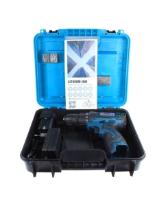 Купить Аккумуляторная дрель-шуруповерт AktiTool cd16g в кейсе, 16 В, 1 li-ion аккум. 1500 mah 101204  в E-mobi