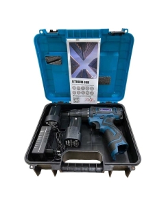 Купить Аккумуляторная дрель-шуруповерт AktiTool cd16g в кейсе, 16  В, 2 li-ion аккум. 1500 mah 101205  в E-mobi