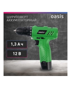 Купить Аккумуляторный шуруповёрт OASIS безударный синхронный AV-12 Eco 4640039486534  в E-mobi