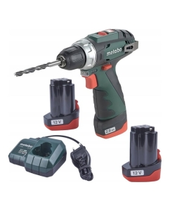 Купить Аккумуляторная дрель-шуруповерт Metabo PowerMaxx BS 12 В, 2х2.0 600984000  в E-mobi