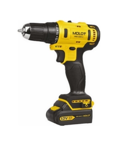 Купить Аккумуляторная дрель-шуруповерт MOLOT MBD 1215 Li в чемодане 1335568  в E-mobi
