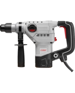Купить Электрический перфоратор СТАВР ПЭВ-1100 1100 Вт, патрон SDS-PLUS, энергия удара 6Дж, 850 об/мин, 4300 уд/мин, 3 режима 9030300204  в E-mobi